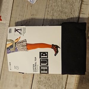 Black Control top Tights Size 3